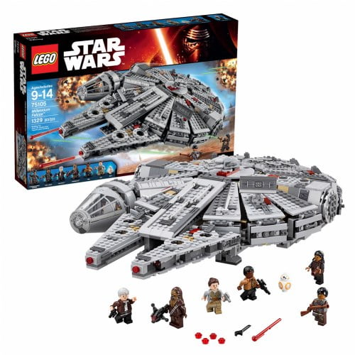 STAR WARS Force Awakens MILLENNIUM FALCON Compatible Lego 75105 Gift